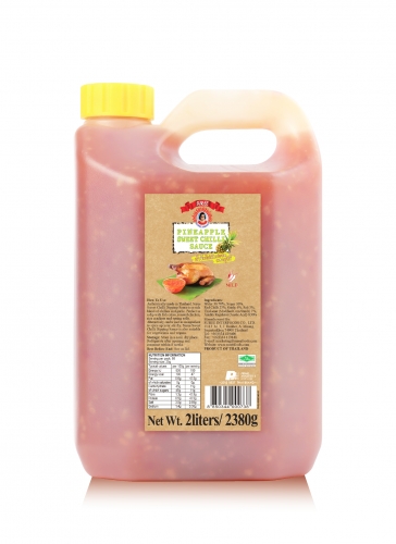 น้ำจิ้มไก่ใส่สับปะรด ขนาด 2 ลิตร