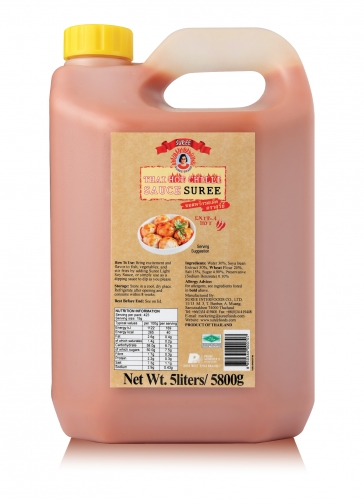 ซอสพริกรสเผ็ด ขนาด 5 ลิตร