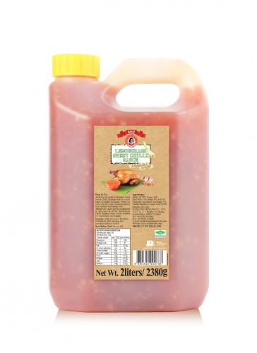 น้ำจิ้มไก่ใส่ตะไคร้ ขนาด 2 ลิตร