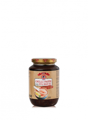 น้ำพริกเผาเสวย ขนาด 454 กรัม (24 ขวด)