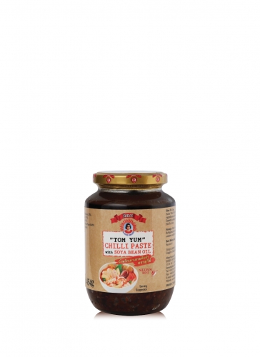 น้ำพริกเผาเสวย (ต้มยำ) ขนาด 454 กรัม (12 ขวด)