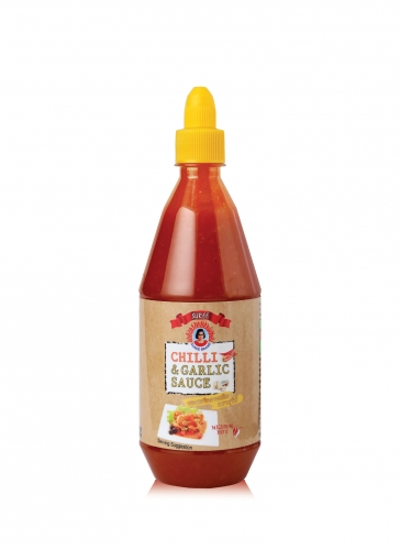 ซอสพริกกระเทียม ขนาด 700 มล. (เพท)