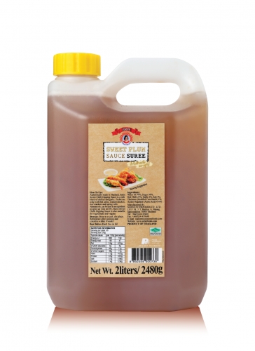 น้ำจิ้มบ๊วยเจี่ย ขนาด 2 ลิตร