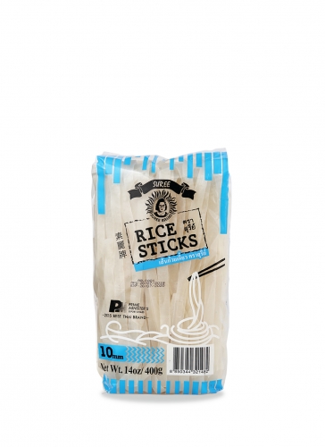 เส้นก๋วยเตี๋ยว 10 มม. ขนาด 400 กรัม (30 ถุง)